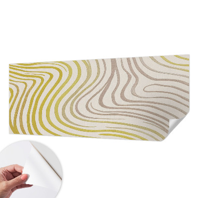 Fotobehang zelfklevend met een vloeibare, elegante print