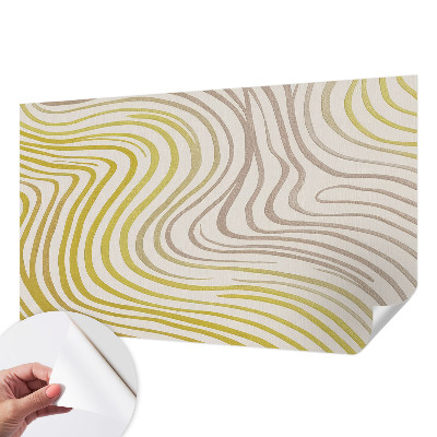 Fotobehang zelfklevend met een vloeibare, elegante print