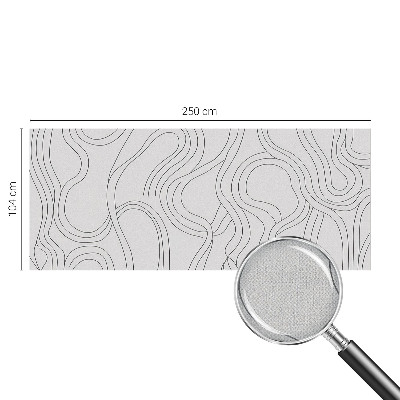 3D fotobehang Organische lijnen