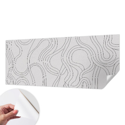 3D fotobehang Organische lijnen