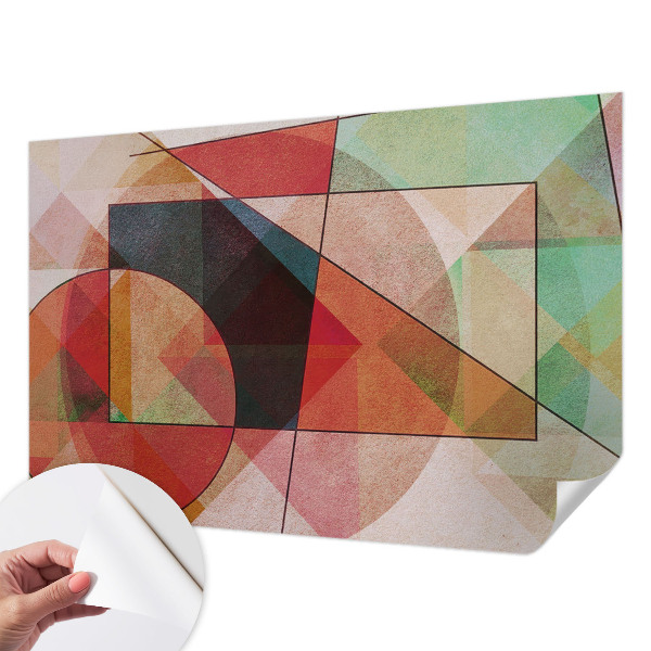 Foto behang voor de kinderkamer Geometrische abstractie
