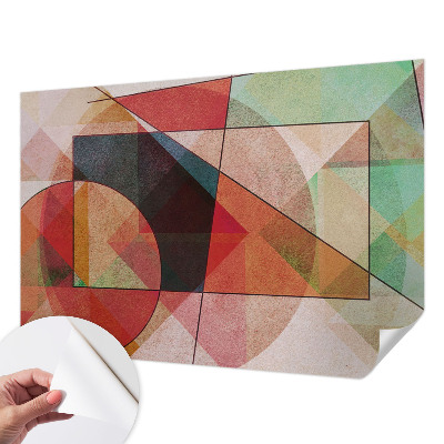 Foto behang voor de kinderkamer Geometrische abstractie
