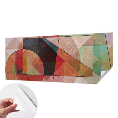 Foto behang voor de kinderkamer Geometrische abstractie