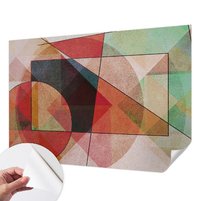 Foto behang voor de kinderkamer Geometrische abstractie