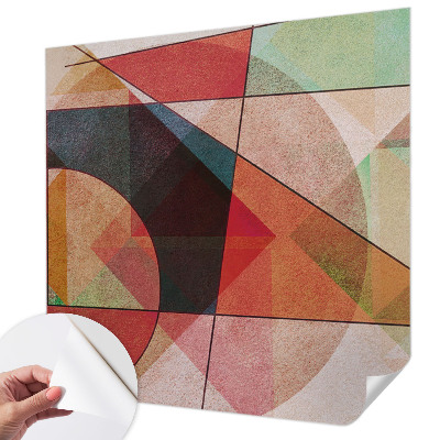 Foto behang voor de kinderkamer Geometrische abstractie