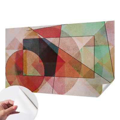 Foto behang voor de kinderkamer Geometrische abstractie