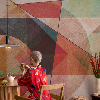 Foto behang voor de kinderkamer Geometrische abstractie