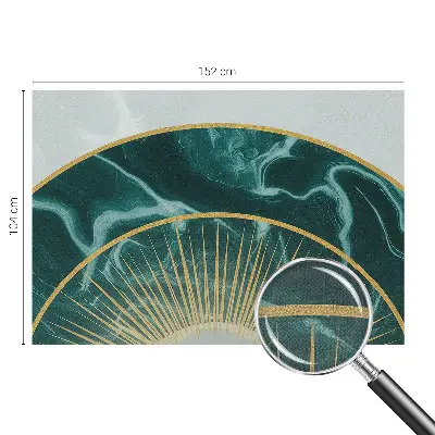 Fotobehang voor kinderkamer met een elegant marmerpatroon