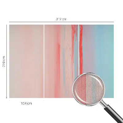 Fotobehang babykamer in zachte, harmonieuze kleuren