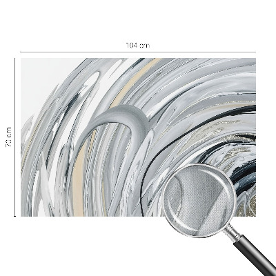 Fotobehang tienerkamer met een abstract marmerpatroon