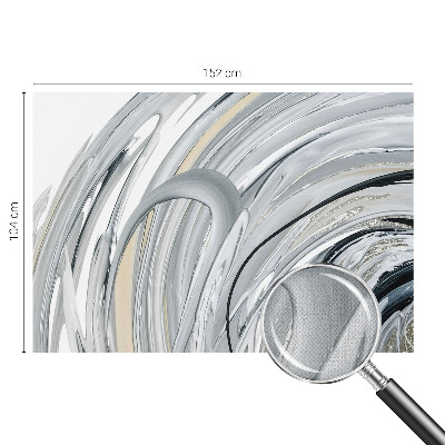 Fotobehang tienerkamer met een abstract marmerpatroon