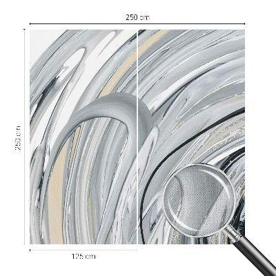 Fotobehang tienerkamer met een abstract marmerpatroon