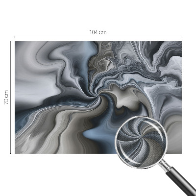 Foto behang voor de keuken Wervelende wolken