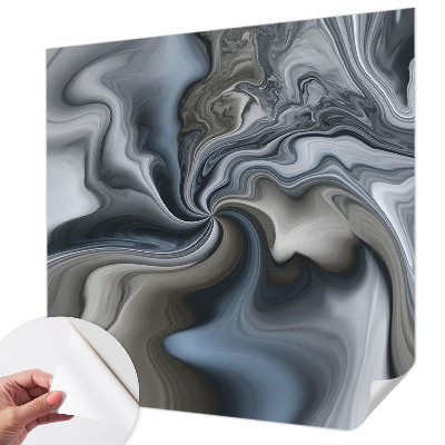 Foto behang voor de keuken Wervelende wolken