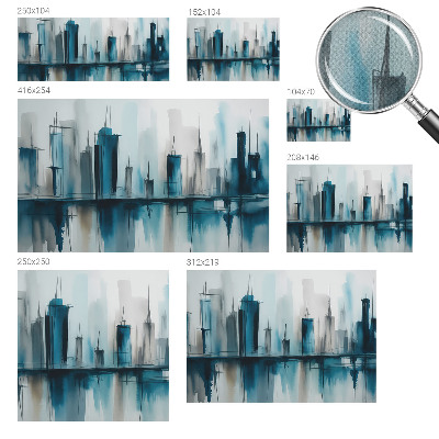 Zelfklevend fotobehang Stadslandschappen