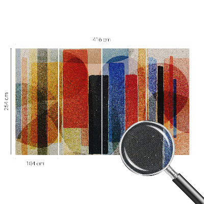 Zelfklevende behangsticker Geometrische vormen