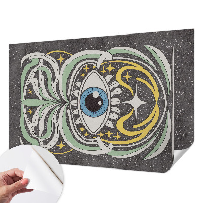 Fotobehang voor de kinderkamer Symmetrisch oog