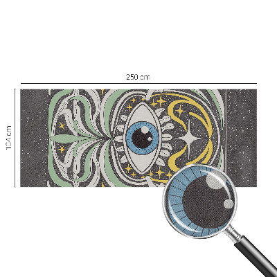 Fotobehang voor de kinderkamer Symmetrisch oog