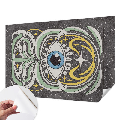 Fotobehang voor de kinderkamer Symmetrisch oog