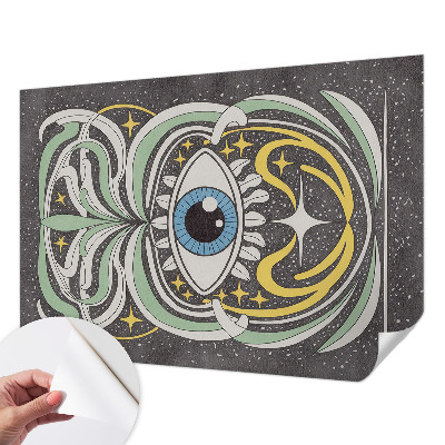 Fotobehang voor de kinderkamer Symmetrisch oog