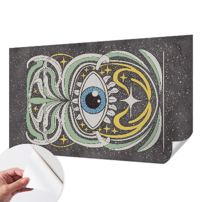 Fotobehang voor de kinderkamer Symmetrisch oog