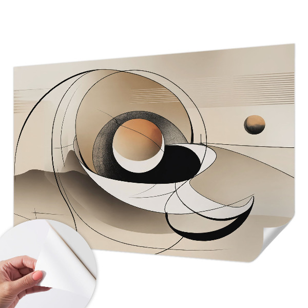 Fotobehang voor kinderkamer Harmonieuze abstractie