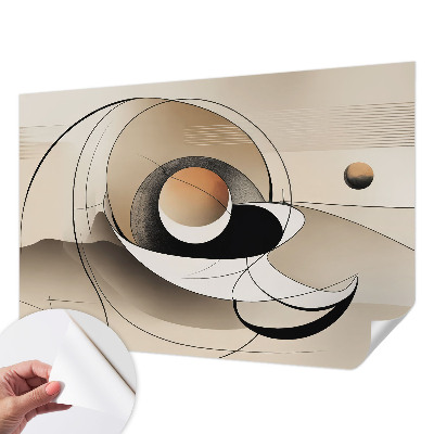 Fotobehang voor kinderkamer Harmonieuze abstractie