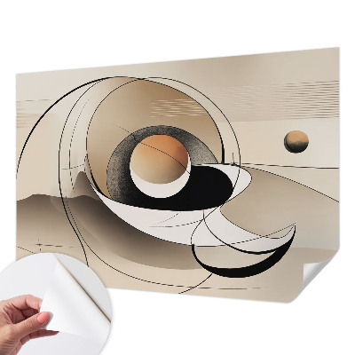 Fotobehang voor kinderkamer Harmonieuze abstractie