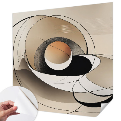Fotobehang voor kinderkamer Harmonieuze abstractie