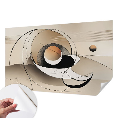 Fotobehang voor kinderkamer Harmonieuze abstractie
