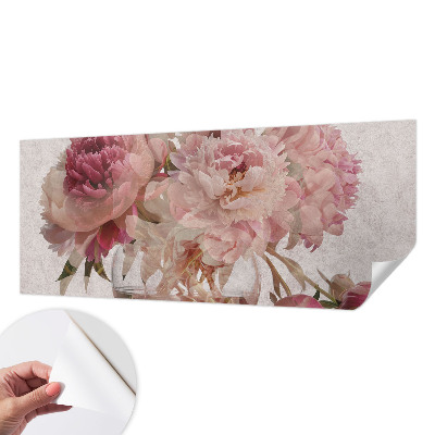 Fotobehang tienerkamer Pioenroos Charme