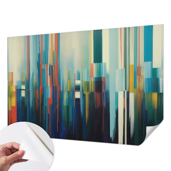 Zelfklevend fotobehang Abstracte strepen