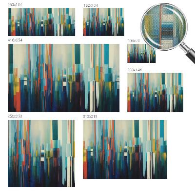Zelfklevend fotobehang Abstracte strepen