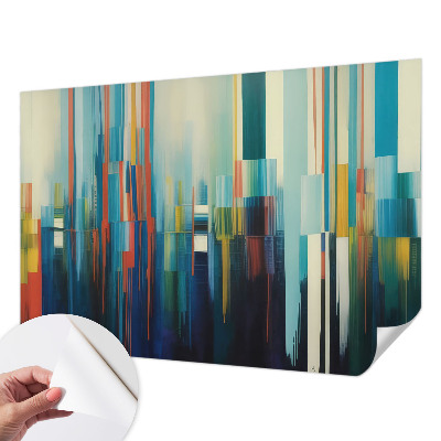 Zelfklevend fotobehang Abstracte strepen