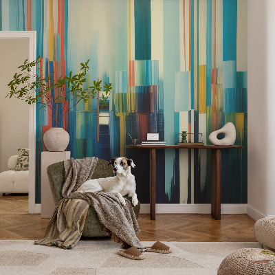 Zelfklevend fotobehang Abstracte strepen