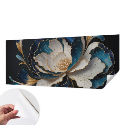 3D fotobehang Bloemenpatroon