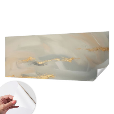 Foto behang voor de kinderkamer Zachte strepen