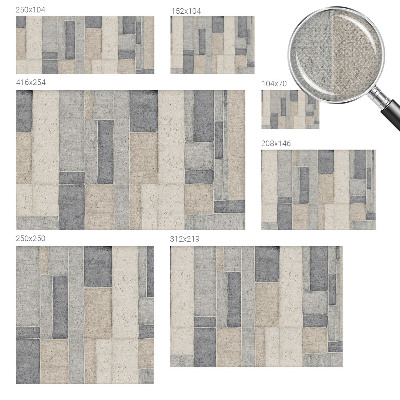 Fotobehang kinderkamer Geometrische mozaïek