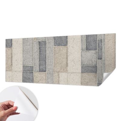 Fotobehang kinderkamer met een geometrisch mozaïekpatroon