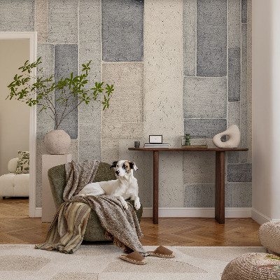 Fotobehang kinderkamer Geometrische mozaïek