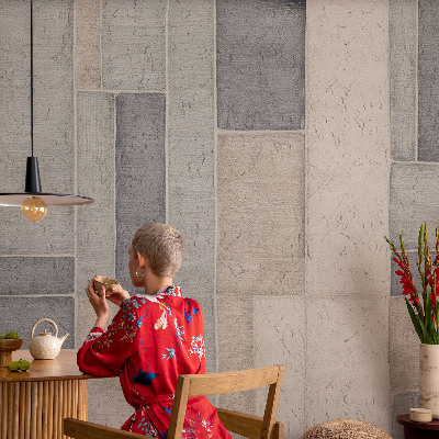 Fotobehang kinderkamer Geometrische mozaïek