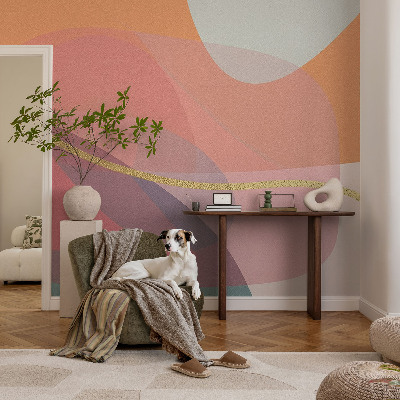 Fotobehang voor kinderkamer Kleurrijke vormen