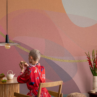Fotobehang voor kinderkamer Kleurrijke vormen