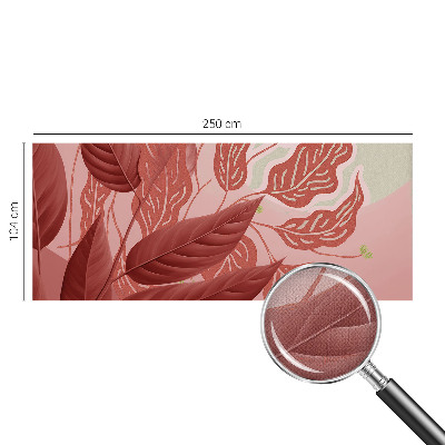 Fotobehang tienerkamer Biologische bladeren