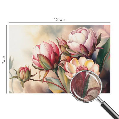 Zelfklevend fotobehang Een boeket bloemen