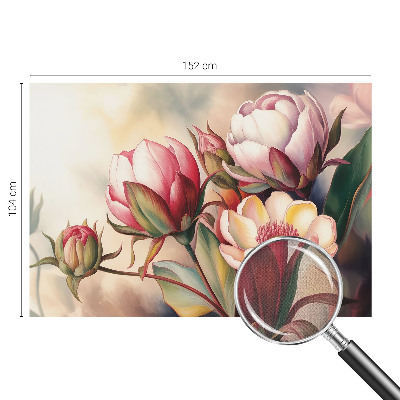 Zelfklevend fotobehang Een boeket bloemen