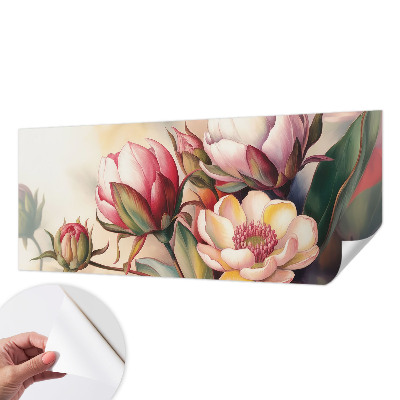 Zelfklevend fotobehang Een boeket bloemen
