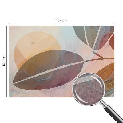 Fotobehang zelfklevend Harmonieuze bladeren