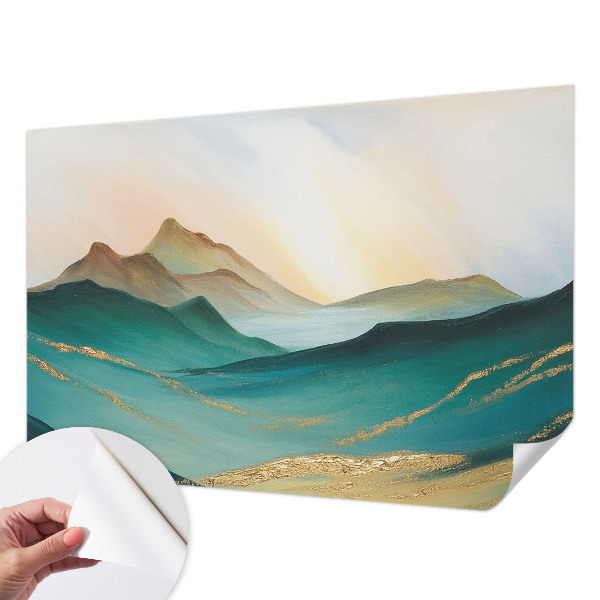 Fotobehang babykamer Vreedzaam landschap