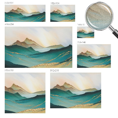 Fotobehang babykamer Vreedzaam landschap